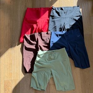 Nike Women's Biker Short Bundle - 5 pairs - Women’s Medium
